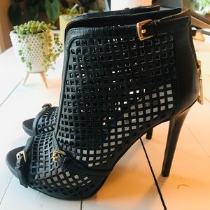 Guess Peep Toe Booties